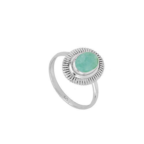 Anillo amazonita