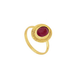 Anillo granate de Mozambique