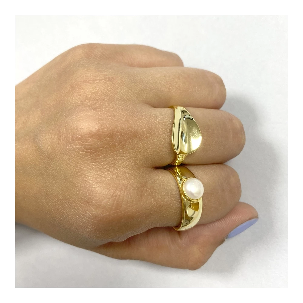 Anillo perla