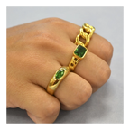 Anillo Diana Green