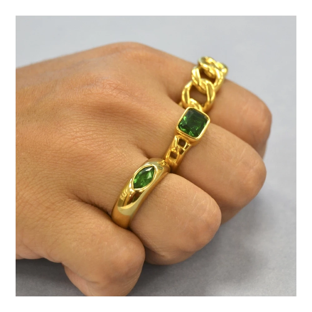 Anillo Diana Green
