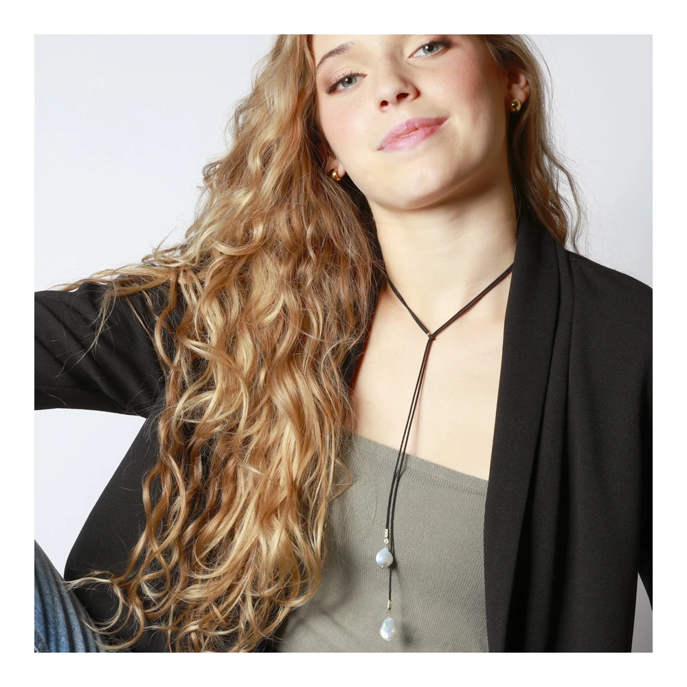 Collar perlas regulable