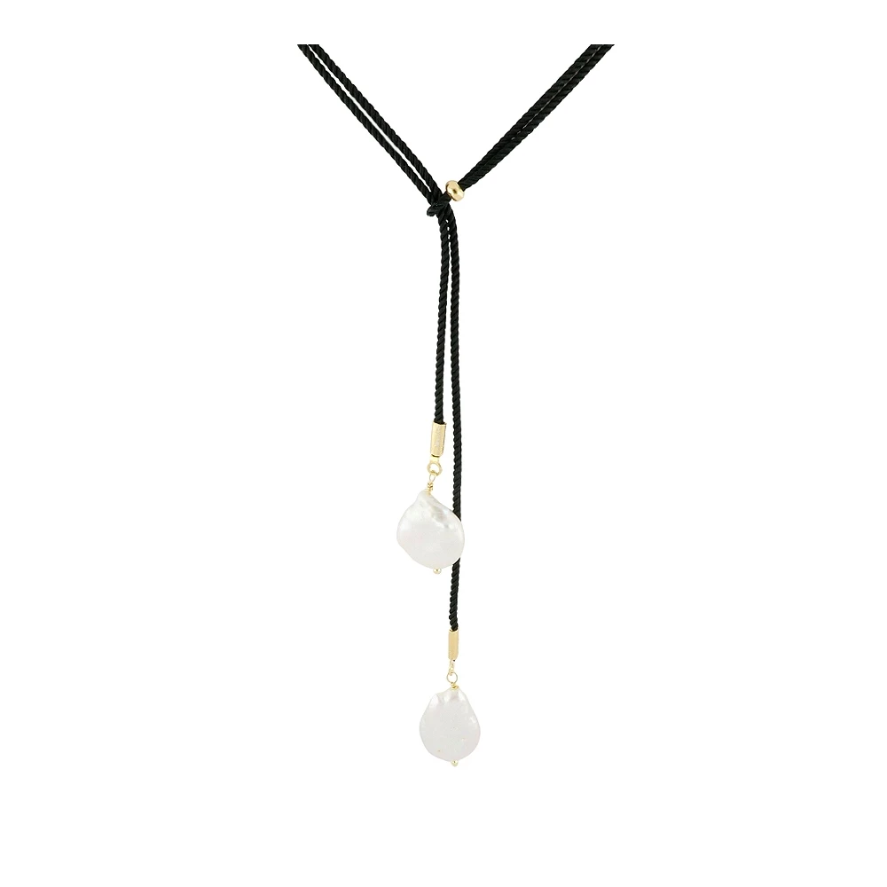 Collar perlas regulable