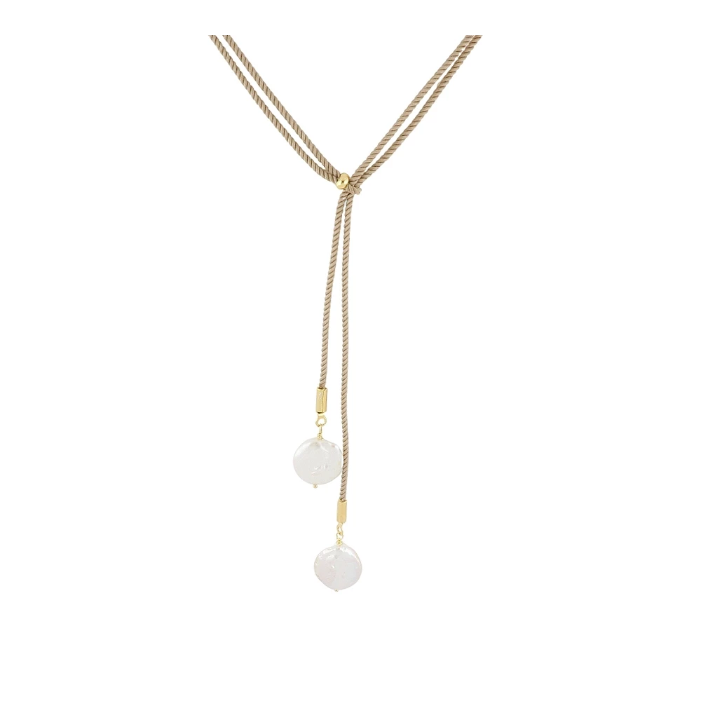 Collar perlas regulable