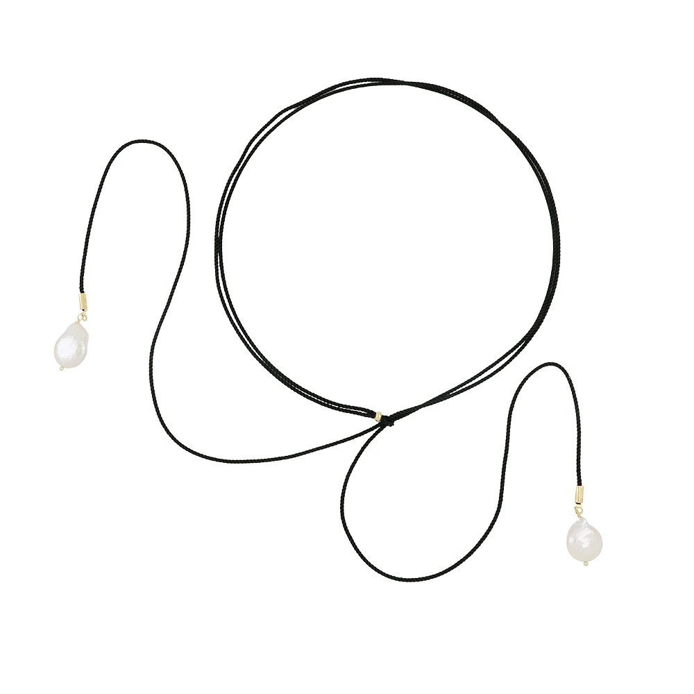 Collar perlas regulable