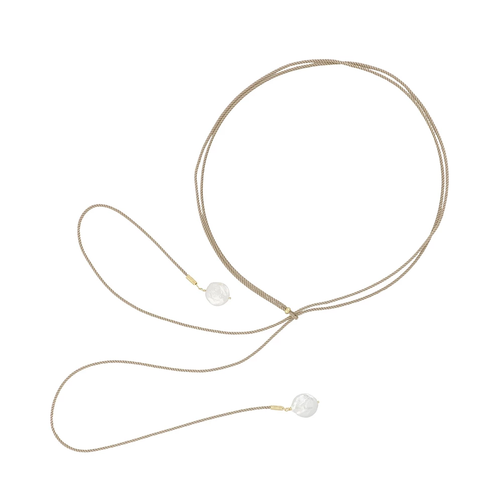 Collar perlas regulable