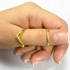 Anillo V grueso