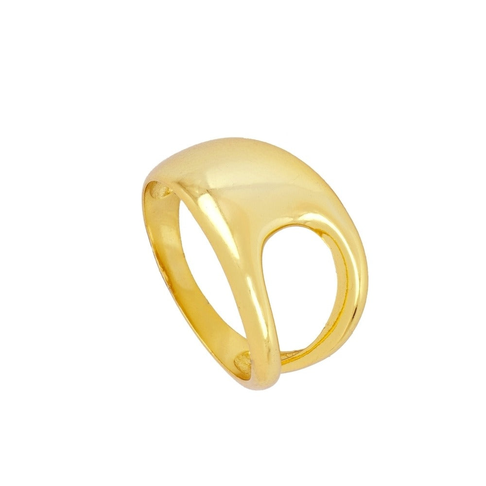 Anillo gota hueca