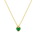 Collar corazón cironita