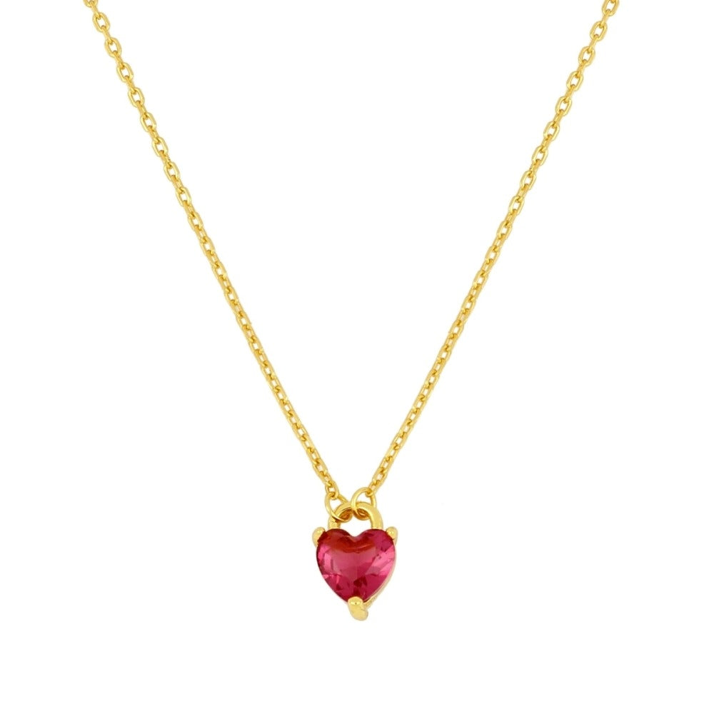 Collar corazón cironita