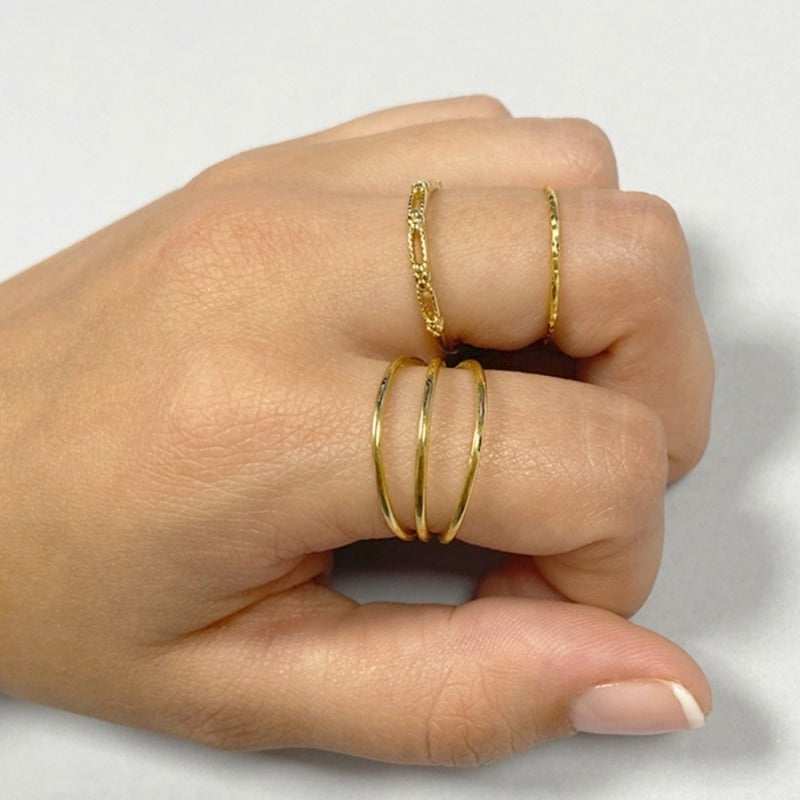 Anillo triple