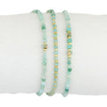 3 pulseras minerales