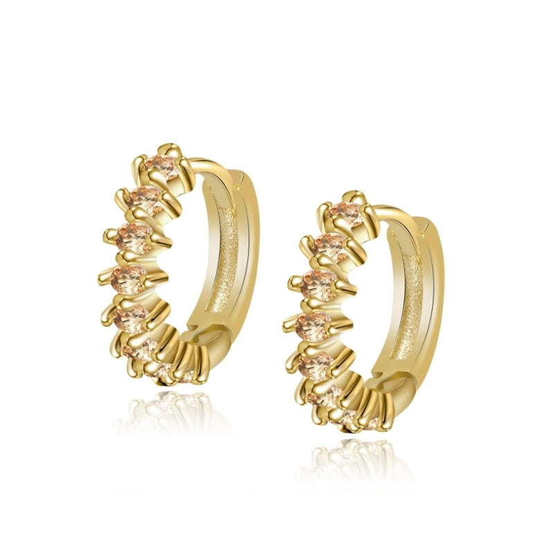 Pendientes circonitas savage