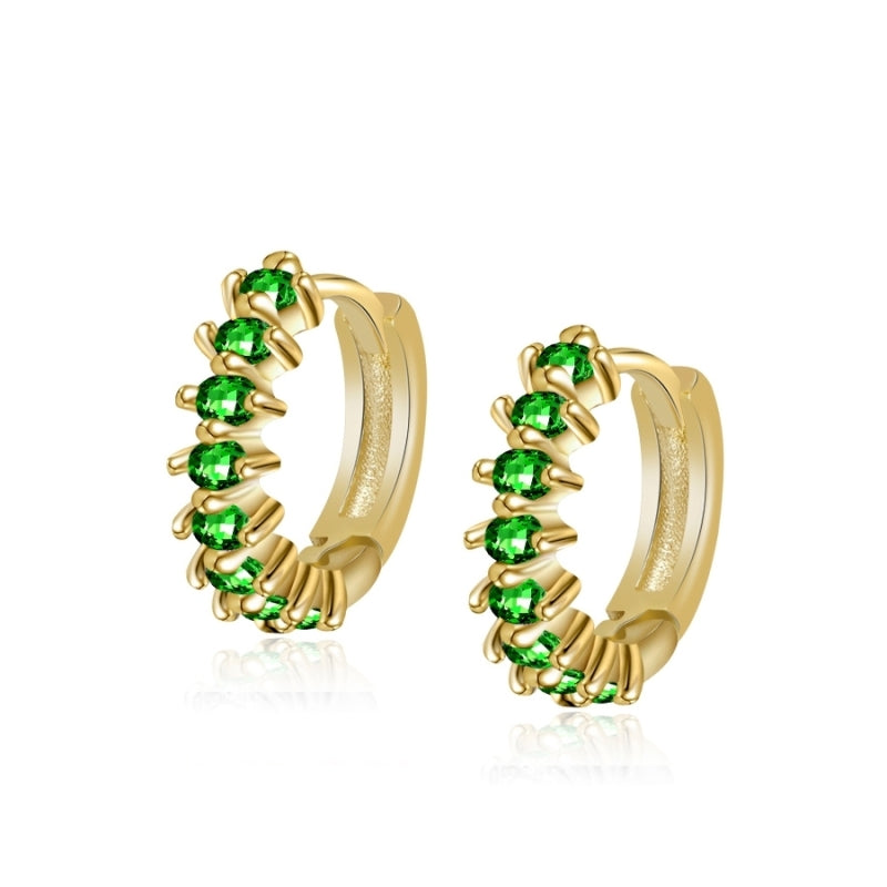 Pendientes circonitas savage