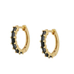 Pendientes nina circonita