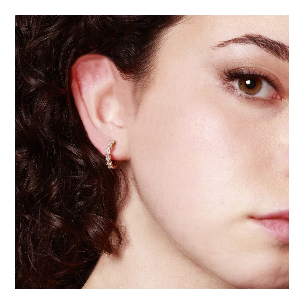 Pendientes nina circonita