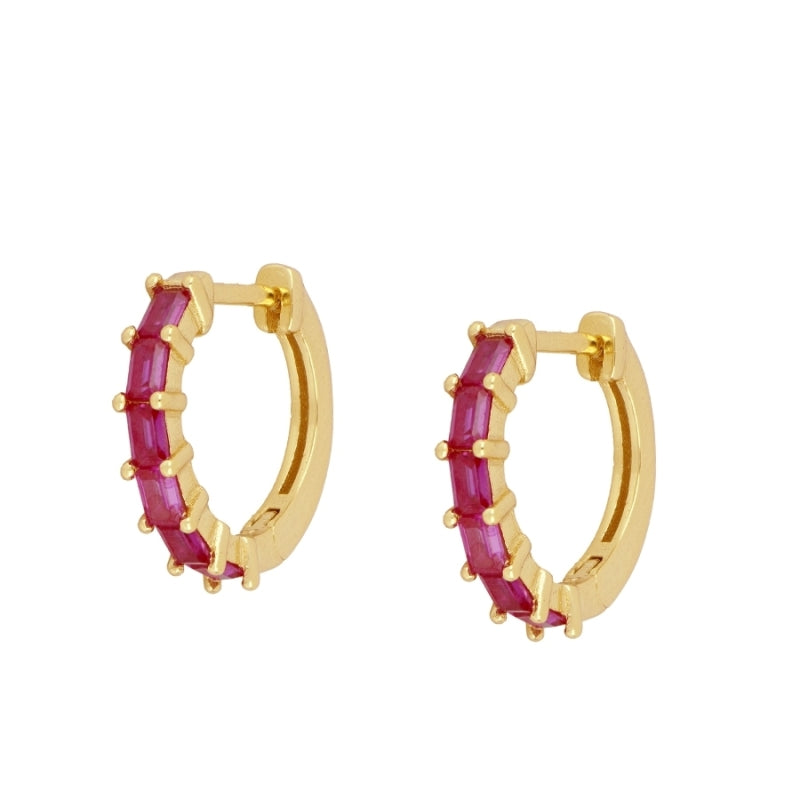 Pendientes nina circonita