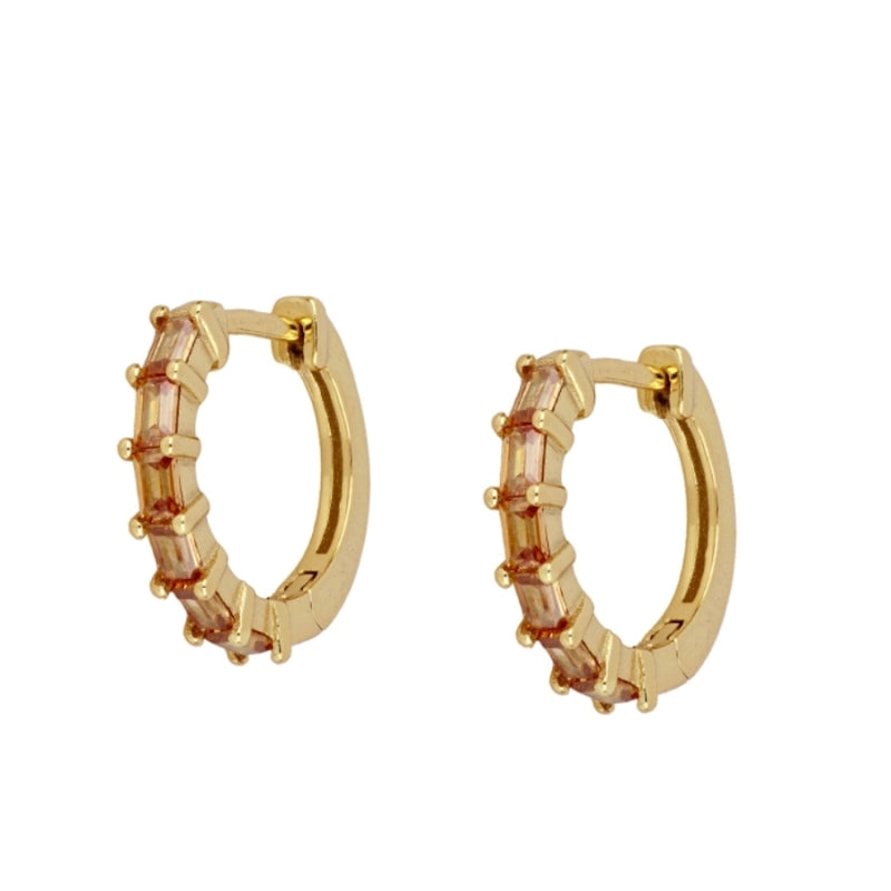 Pendientes nina circonita