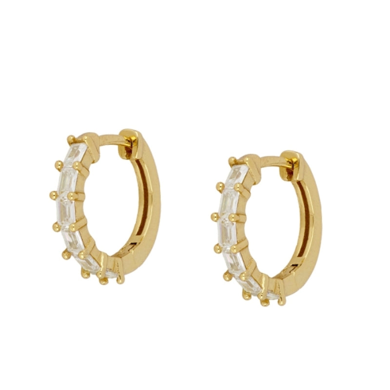 Pendientes nina circonita