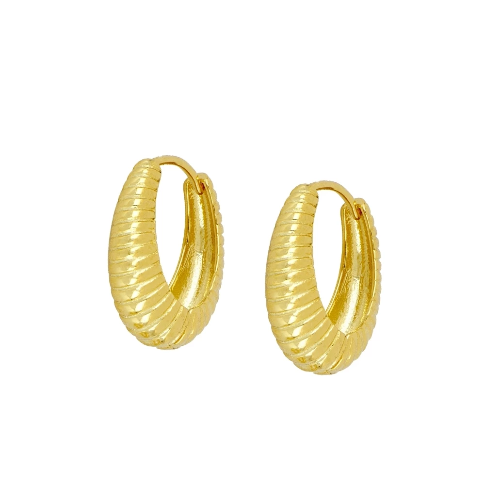 Aro Oval Rayas