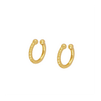 Ear cuff bolitas
