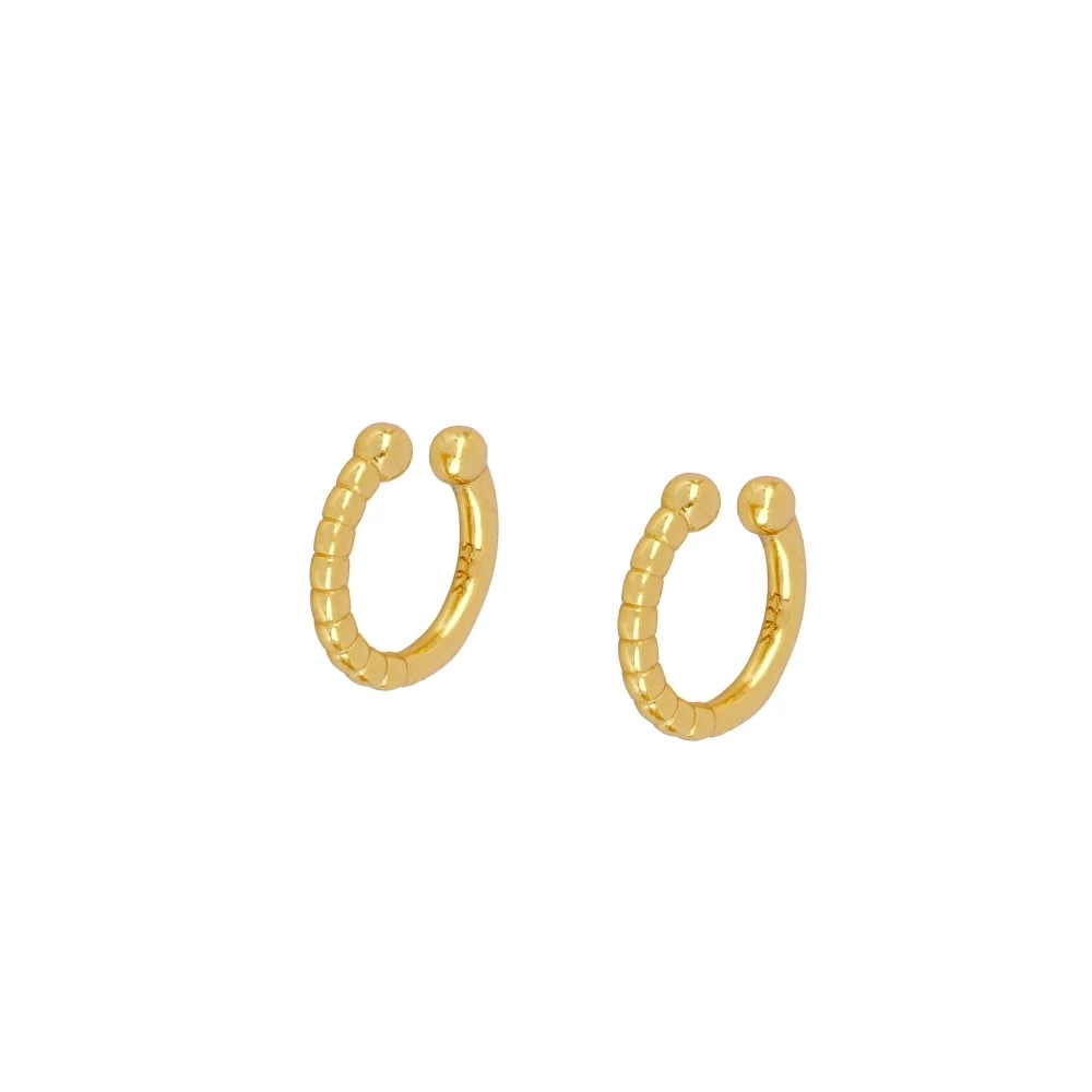 Ear cuff bolitas
