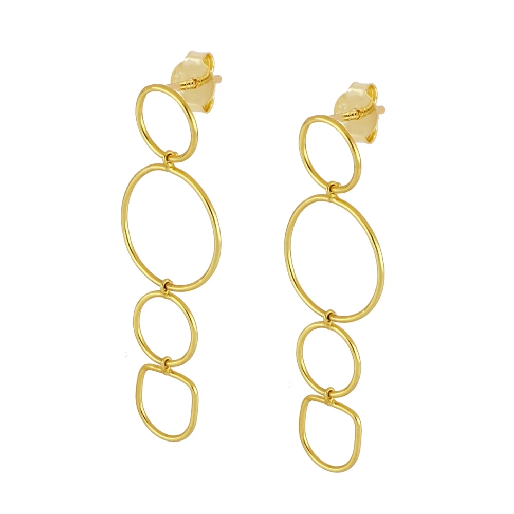 Pendientes aros geométricos