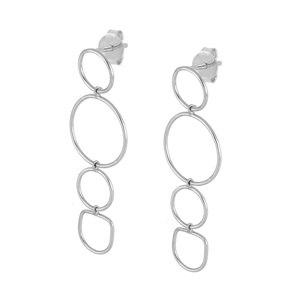 Pendientes aros geométricos