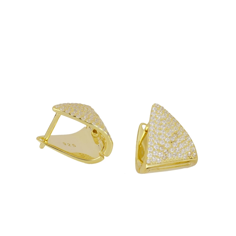Pendientes triangulo circonitas