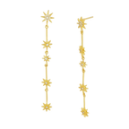 Pendientes estrellitas con circonitas