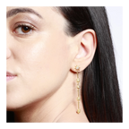 Pendientes estrellitas con circonitas